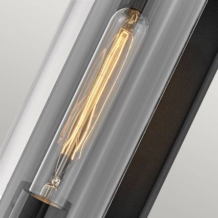 Quintiesse - PEARSON M kültéri fali lámpatest 1xE27/60W/230V IP44 fekete