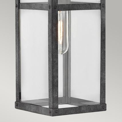 Quintiesse - Kültéri fali lámpa PORTER M 1xE27/60W/230V IP44 fekete