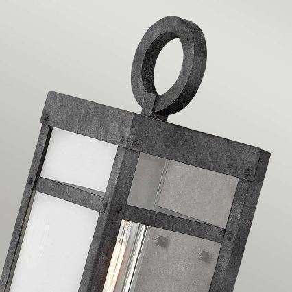 Quintiesse - PORTER S kültéri fali világítótest 1xE27/60W/230V IP44 fekete