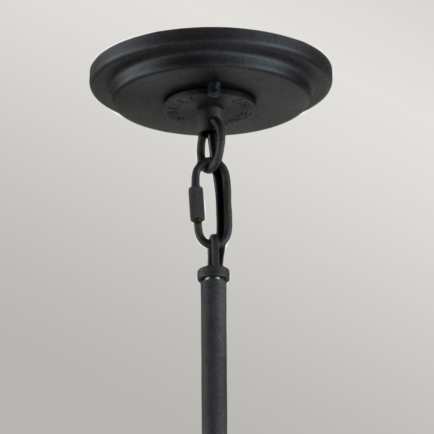 Quintiesse - Rúdon függő csillár SILAS 8xE27/60W/230V átm. 82,9 cm fekete/arany