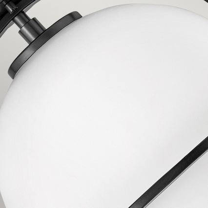 Quintiesse - SOMERSET mennyezeti lámpa 1xE27/60W/230V átm. 28,2 cm fekete