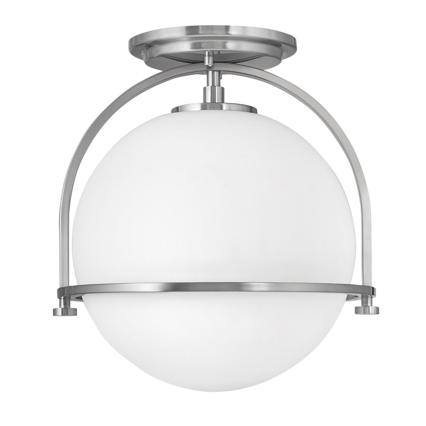 Quintiesse - Mennyezeti lámpa SOMERSET 1xE27/60W/230V átm. 28,2 cm matt króm