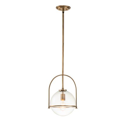 Quintiesse - SOMERSET rúddal szerelt csillár 1xE27/60W/230V, átm. 28,9 cm, bronz