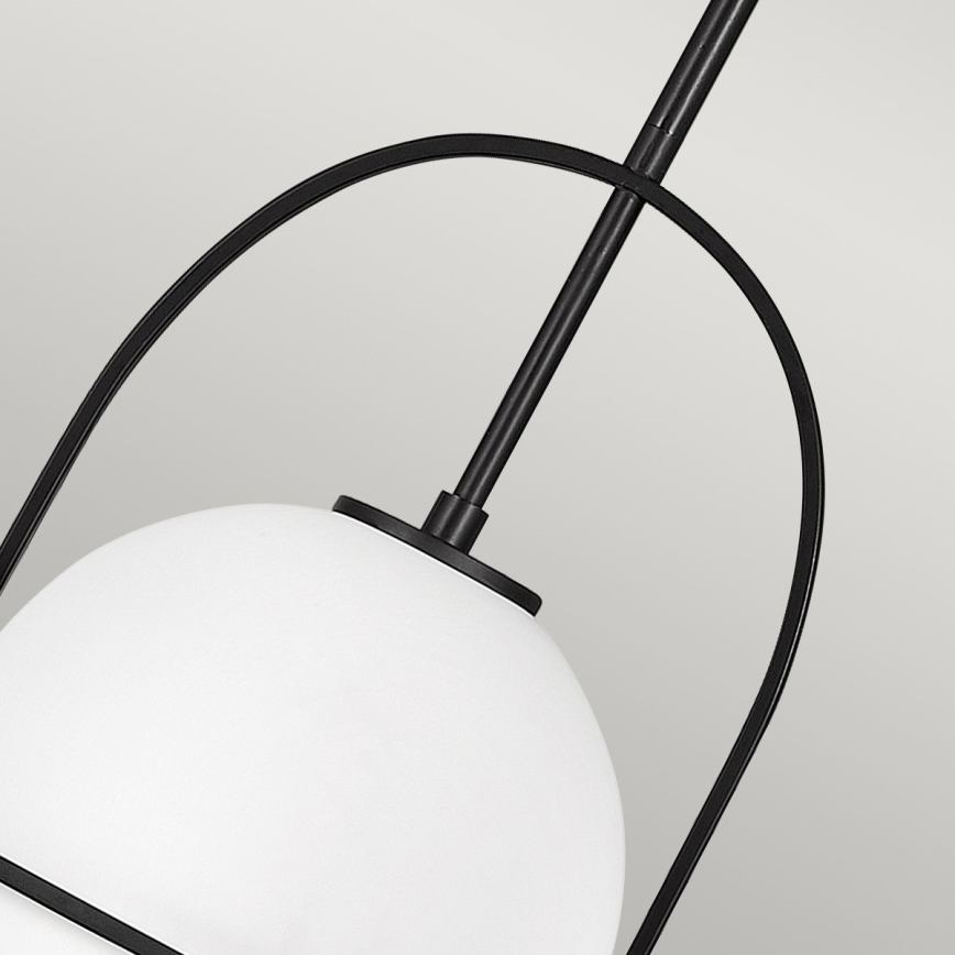 Quintiesse - Rudas csillár SOMERSET 1xE27/60W/230V átm. 28,9 cm fekete