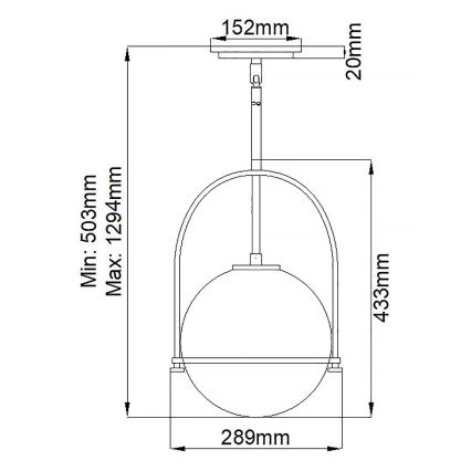 Quintiesse - Rudas csillár SOMERSET 1xE27/60W/230V átm. 28,9 cm fekete