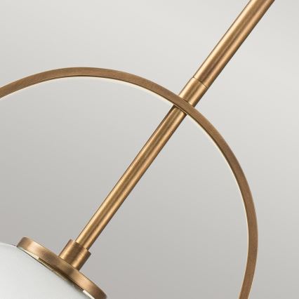 Quintiesse - SOMERSET rúdon függő csillár 1xE27/60W/230V, Ø 28,9 cm, bronz