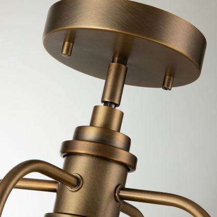 Quintiesse - TRIOCENT kültéri oszloplámpa 1×E27/40W/230V, Ø 24 cm, IP44, bronz