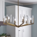 Quintiesse - Rudas csillár NYE 6xE14/40W/230V átmérő 71,1 cm aranyszínű