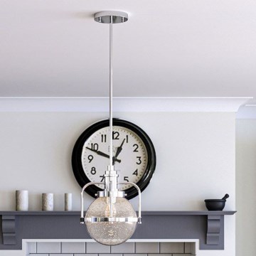 Quintiesse - TRIOCENT kültéri oszloplámpa 1xE27/40W/230V IP44 fényes króm