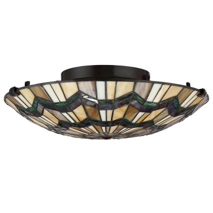 Quoizel - Mennyezeti lámpa ALCOTT 2xE27/60W/230V