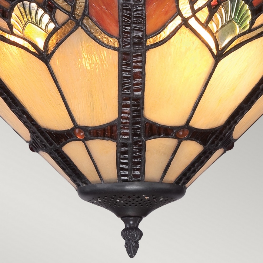 Quoizel - Tiffany CAMBRIDGE mennyezeti lámpa 2xE27/100W/230V