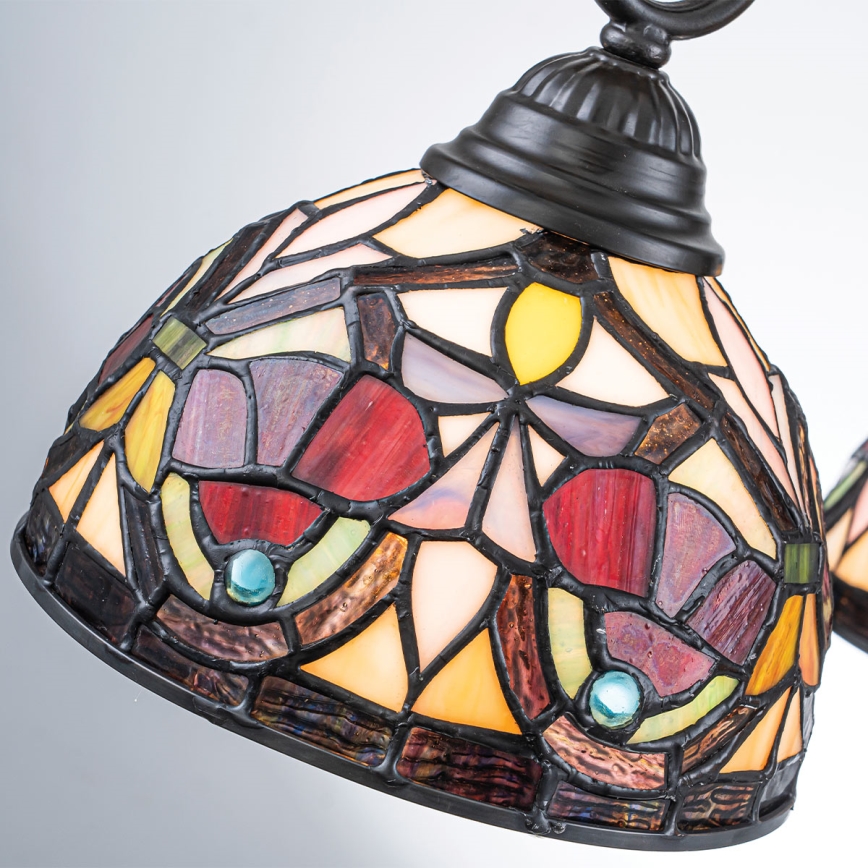Quoizel - Tiffany LARISSA láncos csillár 3xE27/60W/230V átm. 63,6 cm
