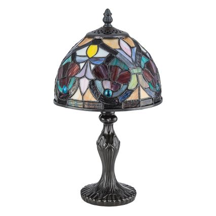 Quoizel - Tiffany asztali lámpa LARISSA 1xE14/40W/230V átm. 20 cm
