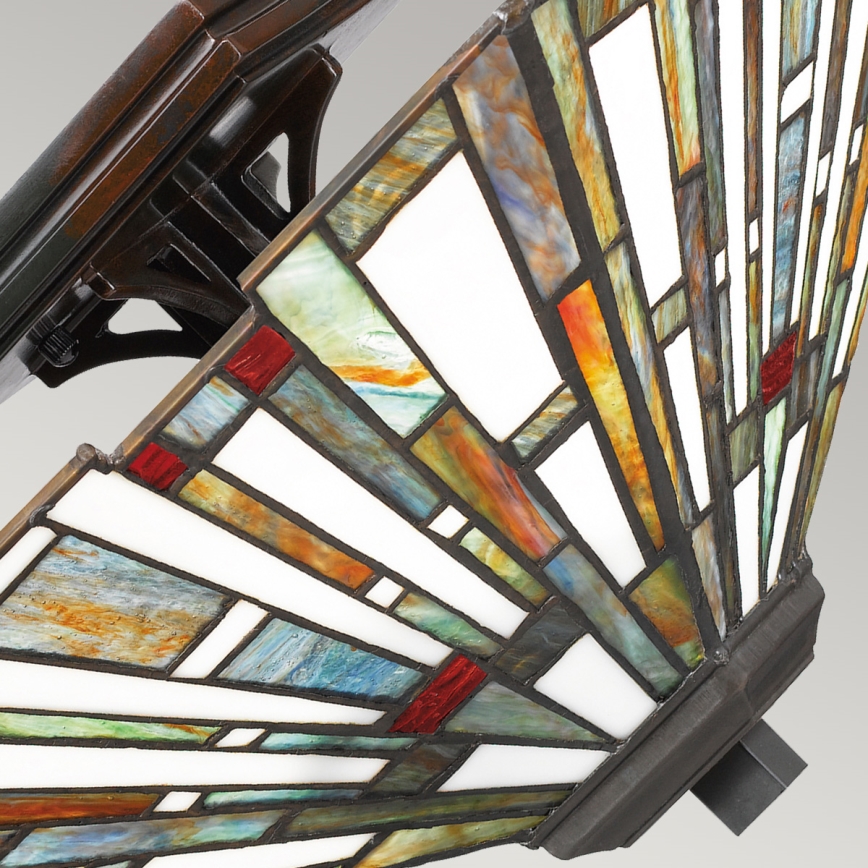 Quoizel - Mennyezeti lámpa Tiffany MAYBECK 2xE27/60W/230V