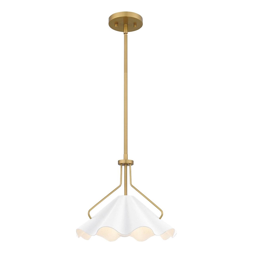 Quoizel - Csillár rúdon MEJIA 1xE27/60W/230V átm. 35,6 cm réz