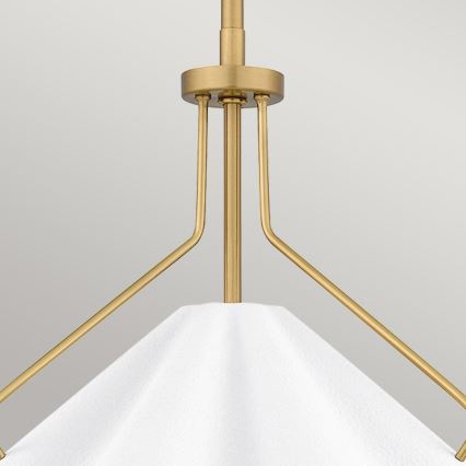 Quoizel - Csillár rúdon MEJIA 1xE27/60W/230V átm. 35,6 cm réz