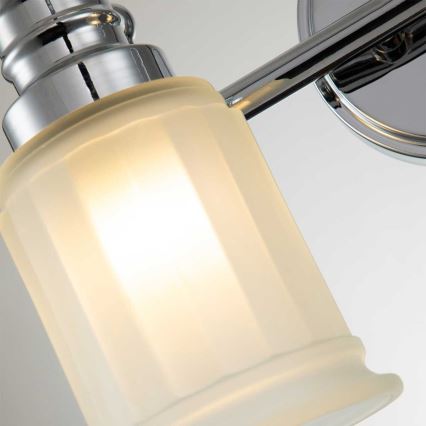 Quoizel - LED fürdőszobai fali lámpatest SWELL 2xG9/3W/230V IP44 fényes króm