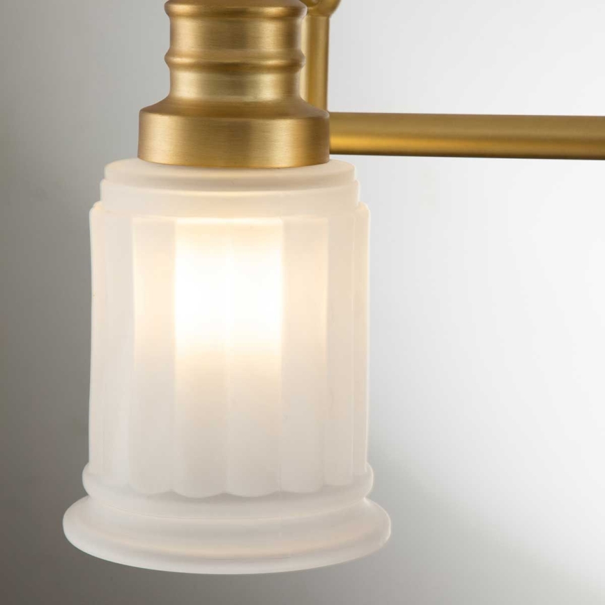 Quoizel - LED fürdőszobai fali lámpa SWELL 3xG9/3W/230V IP44 arany