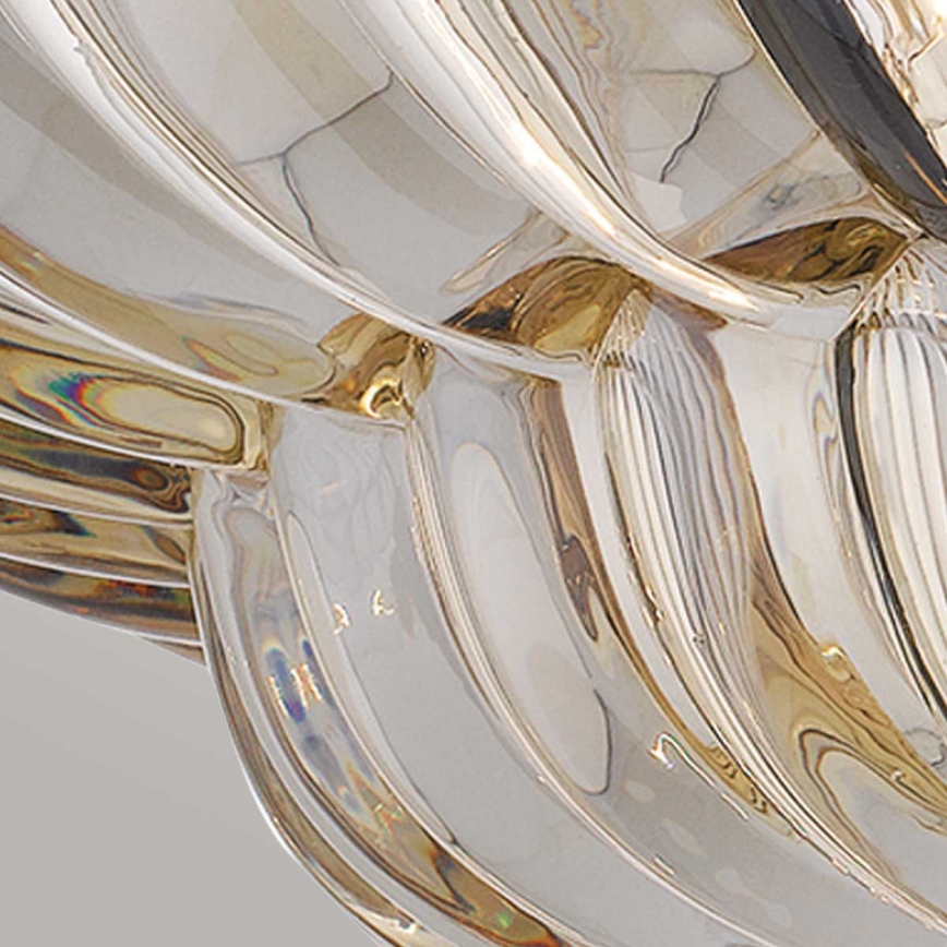 Quoizel - Mennyezeti lámpa WHITECAP 4xE14/40W/230V átm. 39,5 cm