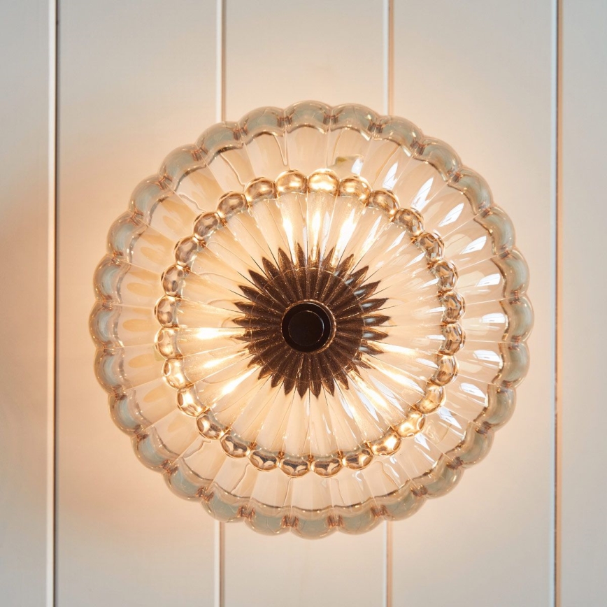 Quoizel - Mennyezeti lámpa WHITECAP 3xE14/40W/230V átm. 29,7 cm