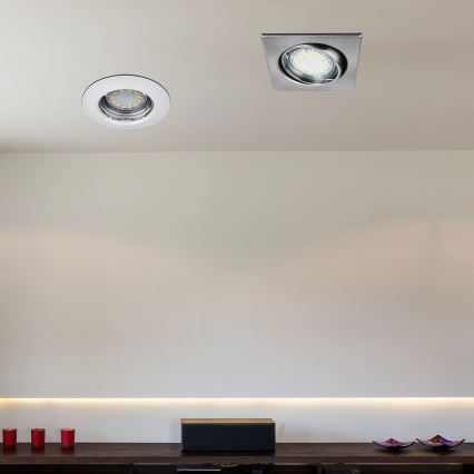 Rabalux - 3 darabos LED beépíthető mennyezeti spotlámpa szett 1x GU10/3W/230V IP40