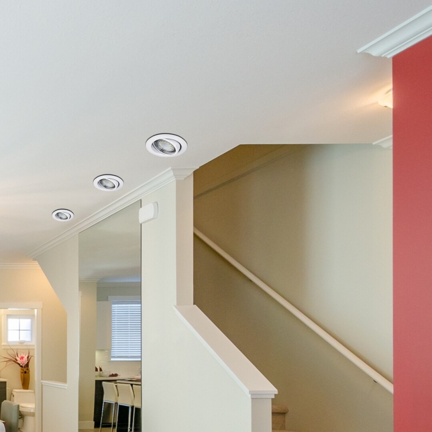 Rabalux - KÉSZLET 3xLED Beépíthető lámpa 3xGU10/3W/230V IP40