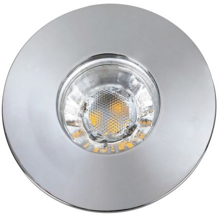 Rabalux 1072 - KÉSZLET 3x LED Fürdőszobai beépíthető lámpa RANDY 3xLED/4W/230V