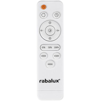 Rabalux 1428 - LED Mennyezeti lámpa távirányítóval NOLAN LED/72W/230V