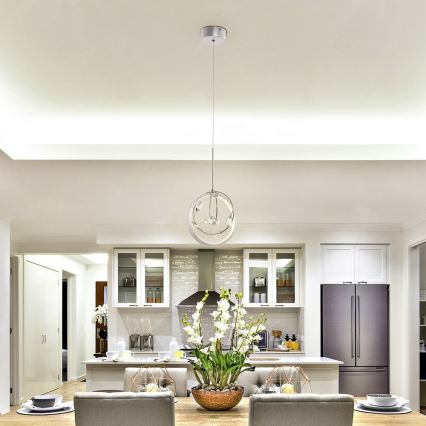 Rabalux - LED kristály csillár zsinóron LED/7W/230V
