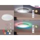 Rabalux - LED Dimmelhető mennyezeti lámpa távirányítással RGB LED/32W/230V