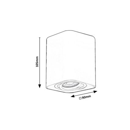 Rabalux - Spotlámpa 1xGU10/42W/230V fehér