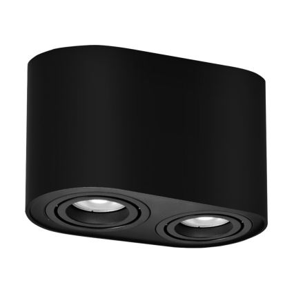 Rabalux - Spotlámpa 2xGU10/42W/230V fekete