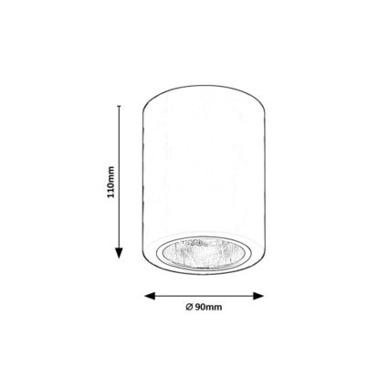 Rabalux - Spotlámpa 1xE27/25W/230V fehér
