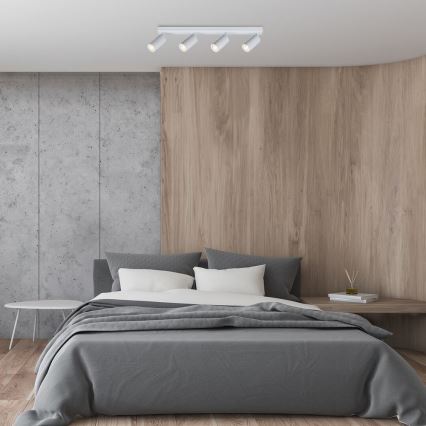 Rabalux - Mennyezeti spotlámpa 4xGU10/25W/230V fehér