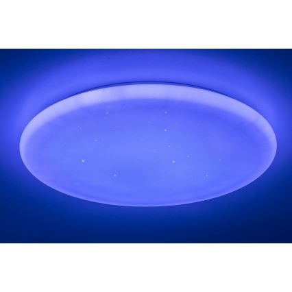 Rabalux - LED Szabályozható mennyezeti lámpa RGB LED/40W/230V + távirányító