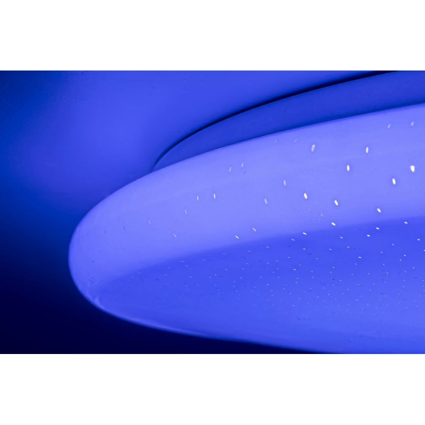 Rabalux - LED Szabályozható mennyezeti lámpa RGB LED/40W/230V + távirányító