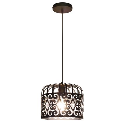 Rabalux - Csillár 1xE27/60W/230V fekete