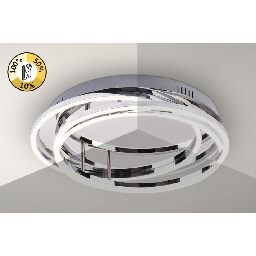 Rabalux - LED Szabályozható mennyezeti lámpa LED/40W/230V átm. 46cm