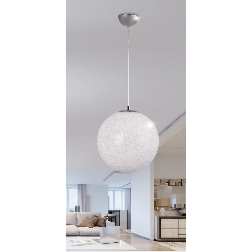 Rabalux 2206 - Csillár BIANCA 1xE27/40W/230V fehér