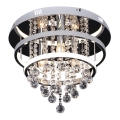 Rabalux 2237 - Kristály díszített mennyezeti lámpa PALLAS LED/32W/230V + 3xE14/40W