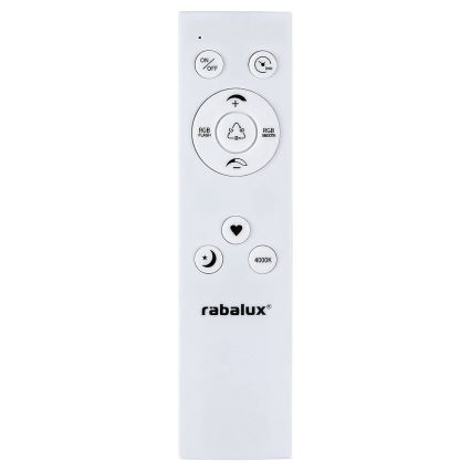 Rabalux - LED RGB fényerőszabályozható mennyezeti lámpa LED/22W/230V Wi-Fi Tuya + távirányító 42x42 cm