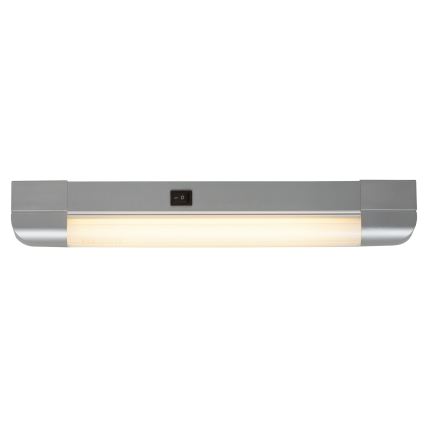 Rabalux - LED konyhai pultvilágítás BAND LIGHT 1xG13/10W/230V 39,5 cm ezüst