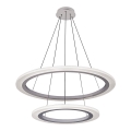 Rabalux 2429 - LED Csillár ADRIENNE LED/62W/230V ezüst