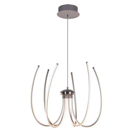 Rabalux 2434 - LED Csillár ALISHA LED/62W/230V ezüst