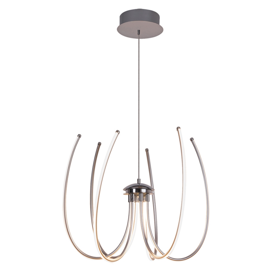 Rabalux 2434 - LED Csillár ALISHA LED/62W/230V ezüst