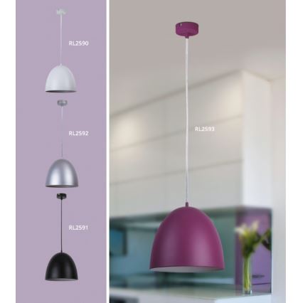 Rabalux 2592 - Csillár OLIVIA 1xE27/60W/230V
