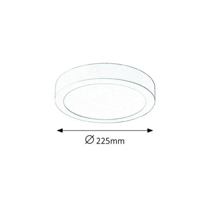 Rabalux - LED Mennyezeti lámpa LED/18W/230V