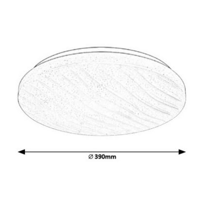 Rabalux - LED Szabályozható mennyezeti lámpa LED/24W/230V