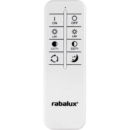 Rabalux - LED dimmelhető felületre szerelhető mennyezeti lámpa LED/48W/230V 3000K/4000K/6000K + távirányító 49,5x49,5 cm