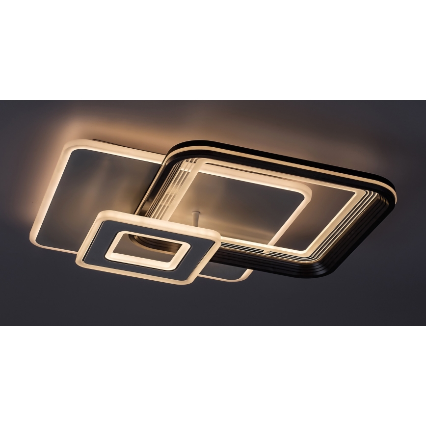 Rabalux - LED dimmelhető felületre szerelhető mennyezeti lámpa LED/48W/230V 3000K/4000K/6000K + távirányító 49,5x49,5 cm